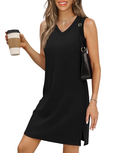 V-Neck Summer Casual Beach Dress for Women 2025 Vacation Women