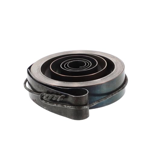 Angoily 機械式目覚まし時計用高耐久鋼製コイルスプリング 家用ボール盤アクセサリー 多機能フィードリターンスプリング 精密メンテナンス用時計修理パーツ