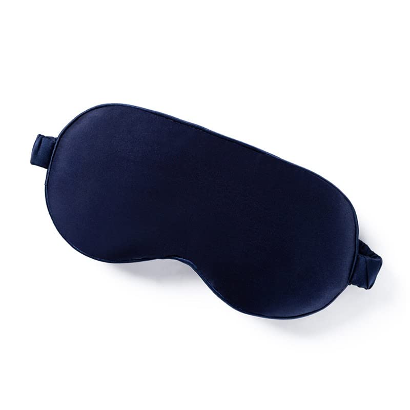 Schlafmaske aus Seide, weicher Satin, Augenbinde, elastischer Riemen, Nacht-Augenschutz, Reisenickerchen for Damen und Herren (Color : E)
