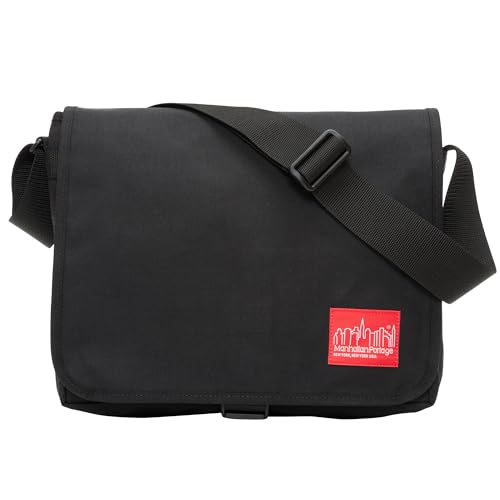 Manhattan Messenger Bag rouge et sa housse de protection douce