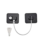 Vous donne plus de tranquillité d'esprit : le verrou de réfrigérateur est excellent pour protéger le contenu du réfrigérateur, en particulier lorsque vos enfants veulent obtenir de la nourriture du réfrigérateur, maintenant le verrou de réfrigérateur ou de congélateur est une excellente protection.