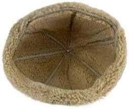 Leather Aviator Russian Ushanka Trapper Shearling Sheepskin Fur Ear Flap Waterproof Winter Hat - Image 7