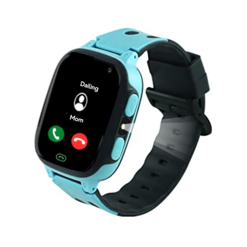 sekyo S2 Pro Kids Smartwatch for Boys & Girls, Calling Smart Watch for Kids with Location Tracker, Camera, SOS & Safe Zone Alert, Remote Monitoring, Family Chat, App Control, 4G/5G Sim Support -Blue view 1