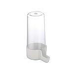 Pedros Bebedero Jaula, Blanco Y Azul, 13x5x5 cm, 5...: Fabricado en plástico Para jaulas de pájaros Ancho del tubo 5 cm