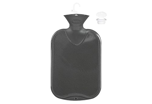 Fashy Bouteille d'eau Chaude, Plastic, Anthracite