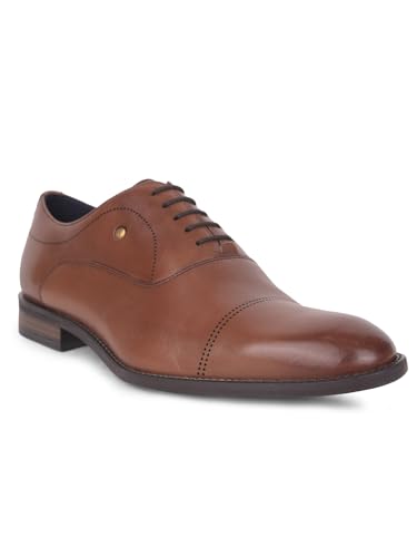 Image of Hush Puppies Mens Bryson Brogue Oxford Lace-Up Shoes
