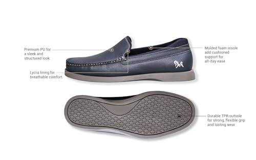 Image of Neeman's The Luxe Loafer for Men | Comfortable, Lightweight PU Faux Leather Upper & Flexible Sole | Semi Formals
