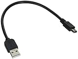 Ziotek ZT1311550 7.5-Inch USB 2.0 Type A Male to Type B Mini 5-Pin USB Cable