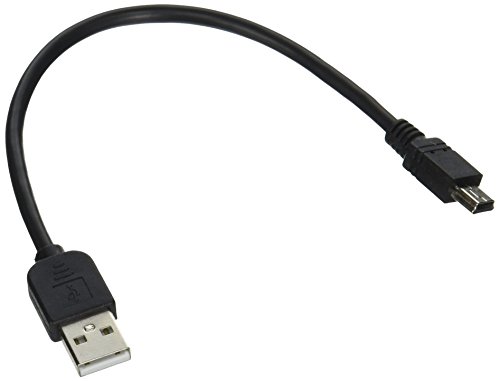 Ziotek ZT1311550 7.5-Inch USB 2.0 Type A Male to Type B Mini 5-Pin USB Cable