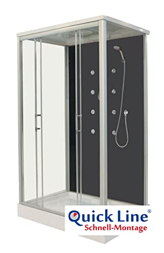 Preisvergleich Produktbild Komplett-Duschkabine"ROXANA" 90x120x215cm / 130Kg