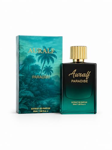 Image of Paradise Extrait De Parfum, 24hrs LongLasting perfume, 50ml, Sweet, Nutty, Fruity, Floral, Woody, Warm Scent, Pistachio, Bergamot, Pear, Jasmine, Sandalwood & Tonka Bean
