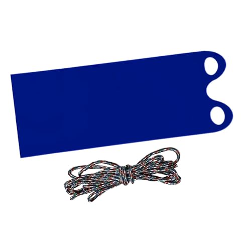 harayaa Snow Sled Mat Flexible Flying Carpet Portable Ski Board Lightweight PEmaterial Slider Mat with Handles Suitable for Adults Kids Outdoor Snow, Blue