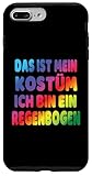 Lustige Regenbogen Kostüme Karneval Fasching Halloween Party Hülle für iPhone 7 Plus/8 Plus
