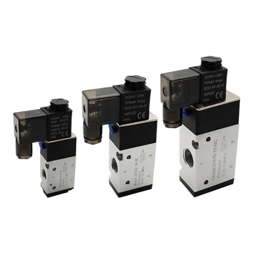 Vanne pneumatique solénoïde 3V310-10 DC24V haute durabilité mécanique