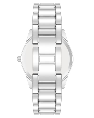 Reloj Steve Madden con pulsera ajustable y cierre de joyería