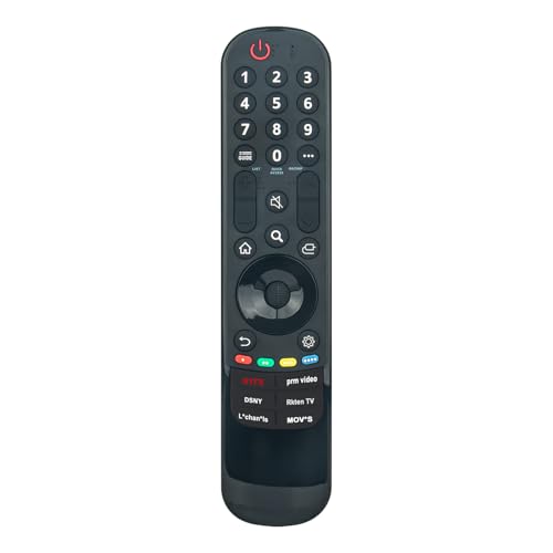 Télécommande infrarouge AKB76043112 réactive avec touches de navigation TV LG