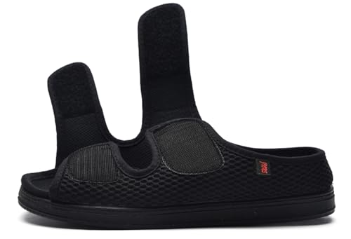 Image of JIONS Women Men Adjustable Velcr Extra Wide Shoes Swollen Feet Diabetic