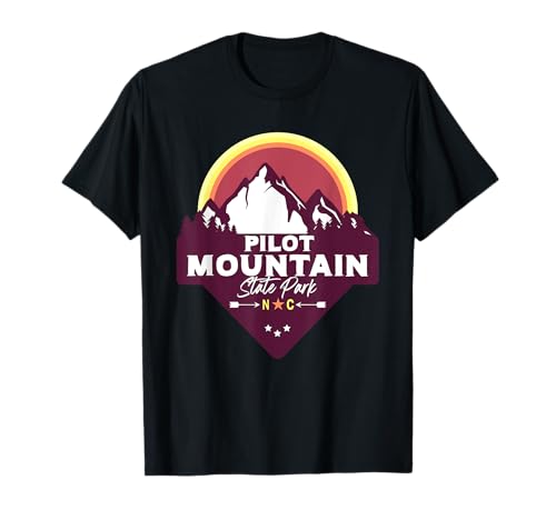 Pilot Mountain State Park North Carolina NC Montañas Camiseta