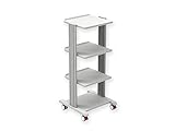 bieffe Aluminium Struktur Bieffe Italia SMART 4 Wagen, 4 Regale
