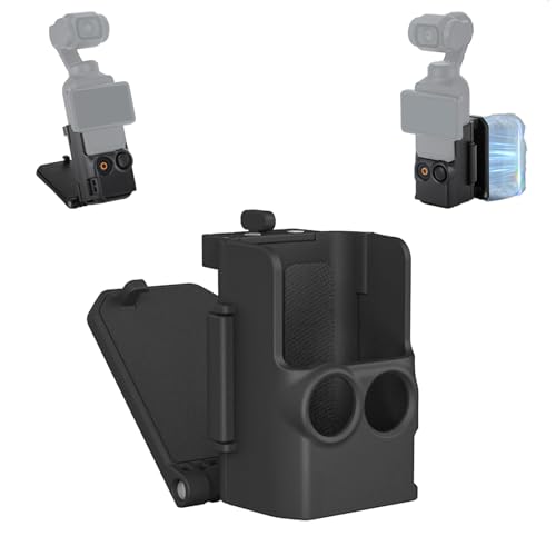 Generic Magnetic Camera Desktop Base Stand Holder Expansion Adapter Mount Bracket Compatible with DJI Osmo Pocket 3 Accessories Adjustable Clip Clamp Mount with Expand Frame for Osmo Pocket 3