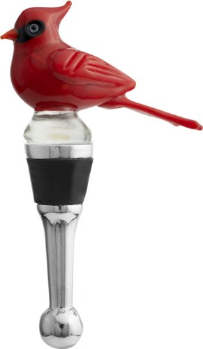 LSArts Wine Bottle Stopper, Cardinal #1