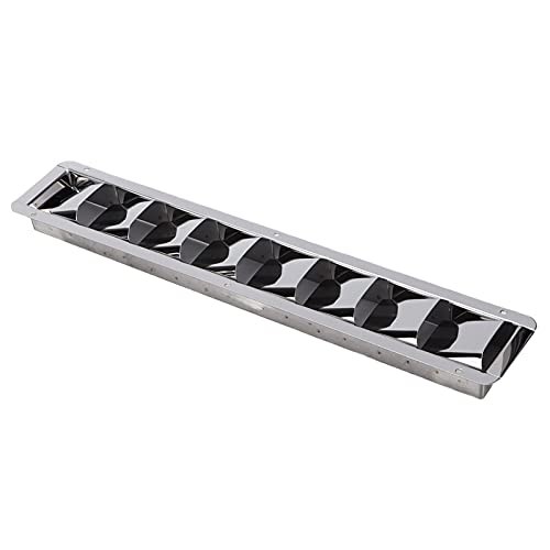 Boat Louver Vent, Stainless Steel Sturdy Build Marine Vent Grille, Boat Louver Vent, Sturdy Easy Installation, For Ships