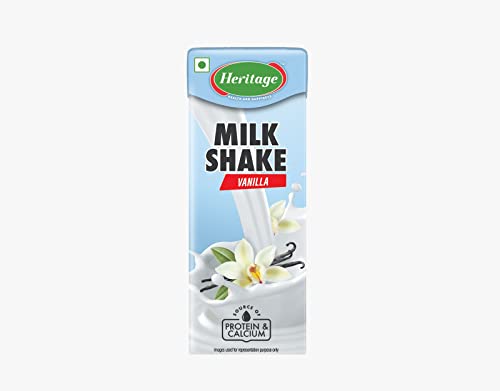 Image of Heritage Vanilla Milkshake, 180 Ml Tetra Pack