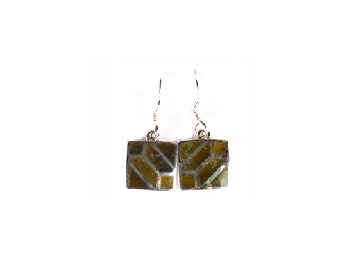 Boucles d'oreilles Connemara Marbre argent pour illuminer vos tenues bohèmes chic