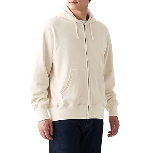 無印良品 パーカー スウェットジップアップパーカー メンズ ABI10A2A キナリ M