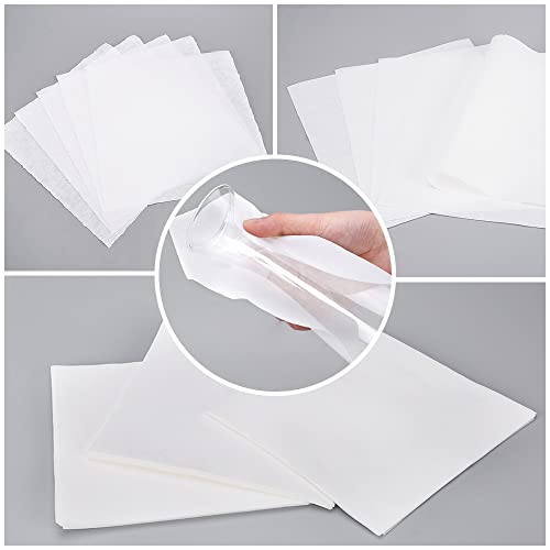 Image of Cleanroom Wipes Paper 6 inch x 6 inch(Bag of 300 Pcs) Nonwoven Wipers Cellulose /Polyester Blend for Lab, Electronics, Pharmaceutical, Printing and Semiconductor Industries