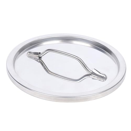 RABEEXP Milk Can Lid Stainless Steel Universal Milk Bucket Lid for 12-60L Milk Wine Liquid Storage Container (Universal Lid)