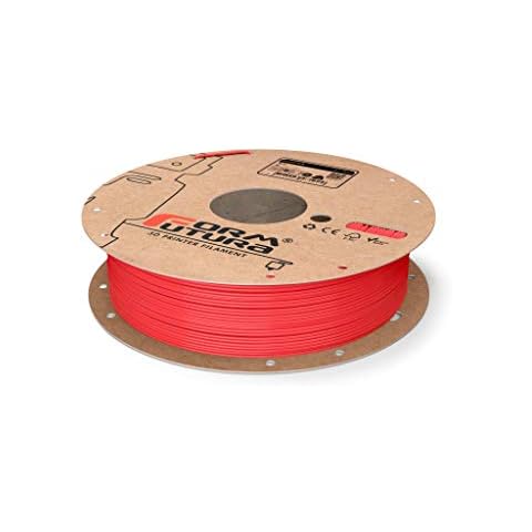 FORMFUTURA - EasyFil, PLA 3D Printer Filament, 1.75mm, 0.75 kg, Red Cover