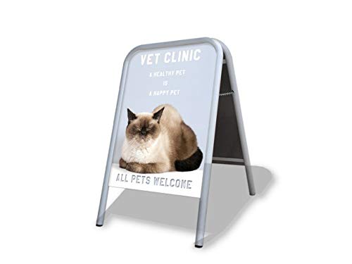 Vet Clinic Large A Board Pavement Sign MEGA Listing Outdoor Street Advertising Display