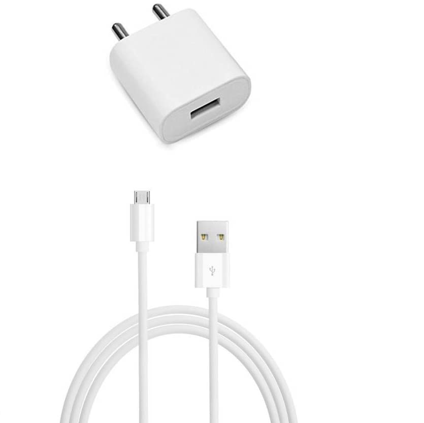 Webilla 2.1A Fast Charging Charger & Cable/USB Cable Combo for Micromax Canvas 6 E485 (White) (B07DP4DFWJ) Amazon Price History, Amazon Price Tracker