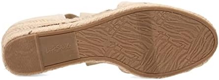 LifeStride Womens Kascade Espadrille Wedge Mary Jane Flat, Almond, 8 US | Image 6