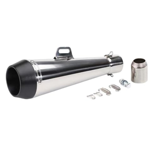 Pot d'échappement moto 51mm de remplacement pour réparer un silencieux usé de 600cc