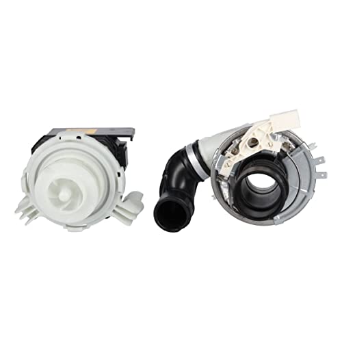 easyPART Kompatibel/Ersatz für Electrolux 4055373791 Heizpumpe AEG 405537379/1 Motor Bleckmann kpl mit Pumpenkopf und Heizung für...