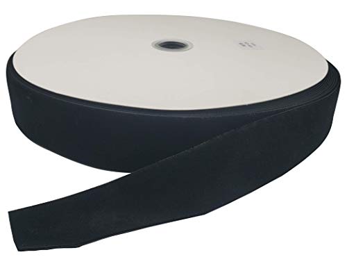 Image of 10 Yards Velvet Ribbon Spool (Black, 1 1 /2 inch)