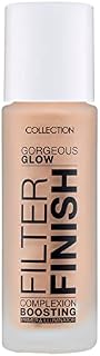 Collection Cosmetics Gorgeous Glow Filter Finish, Illuminator, Primer and All Over Glow for Glowing Skin, Fair-Medium