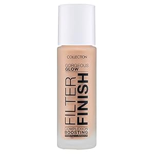 Collection Cosmetics Gorgeous Glow Filter Finish, Illuminator, Primer and All Over Glow for Glowing Skin, Fair-Medium