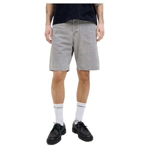 JACK & JONES Baggy fit Shorts Baggy fit Baggy fit Shorts Grey Denim XS Grey Denim XS