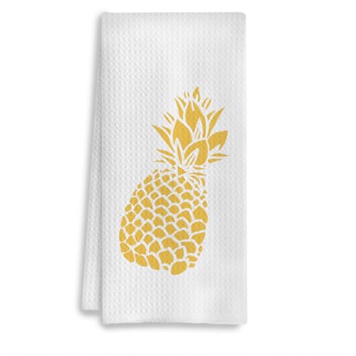 Coweb M088 Summer Pineapple Kitchen Towels 16X24 Inches - Summer Dish Towels cover