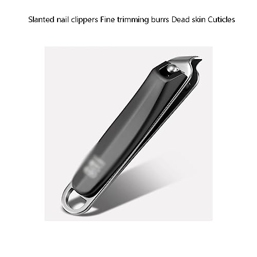 Nagelknipser Set - Fingernagel und Zehennagel Schere mit Nagelfeile, Scharfe Mühelose Cutter für Männer und Frauen