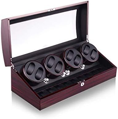 FENOKD Mechanical Watch Shaker Automatic Watch Winder Box Extra Storage Watch Shaker Mechanical Watch10 Table Position Winder Open Cover Self-Stop Motor Box