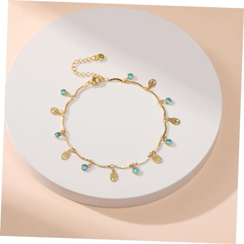 Cadena para el tobillo elegante: pack de 5 piezas LIFKOME ajustables 2