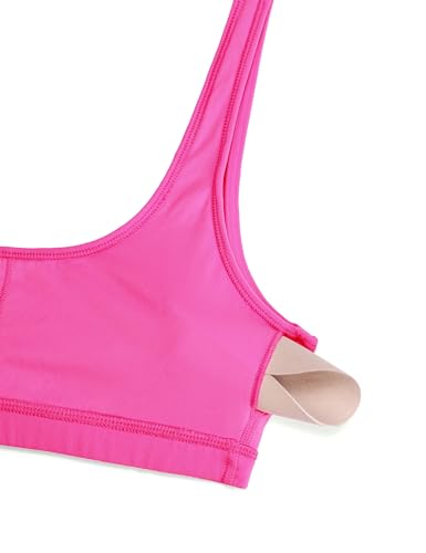 Image of CRZ YOGA Butterluxe Mini Sports Bras | Light Support, Removable Pads, Yoga, Extremely Soft, U Back, Scoop Neck, for Women