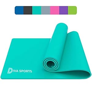 Yoga Mat Extra Thick 15mm Non-Slip Pilates Workout Exercise Mat Soft Mat Carry Strap