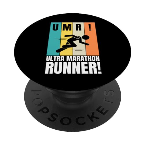 Ultra Marathon Runner Funny Cardio Stamina y Running PopSockets PopGrip Intercambiable