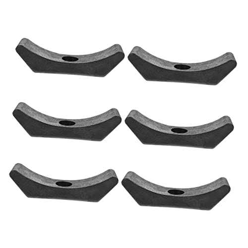 POPETPOP 6Pcs Dumbbell Saddles Durable Fitness Brackets for Weight Storage Home Gym Organization Heavy Load Capacity Workout Accessory for Dumbbells