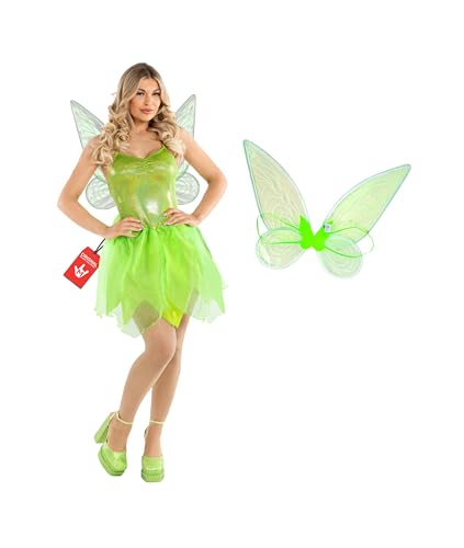 Déguisement Fée Verte Femme Grande Taille Costume Morph L